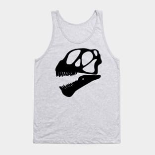 Camarasaurus skull - black Tank Top